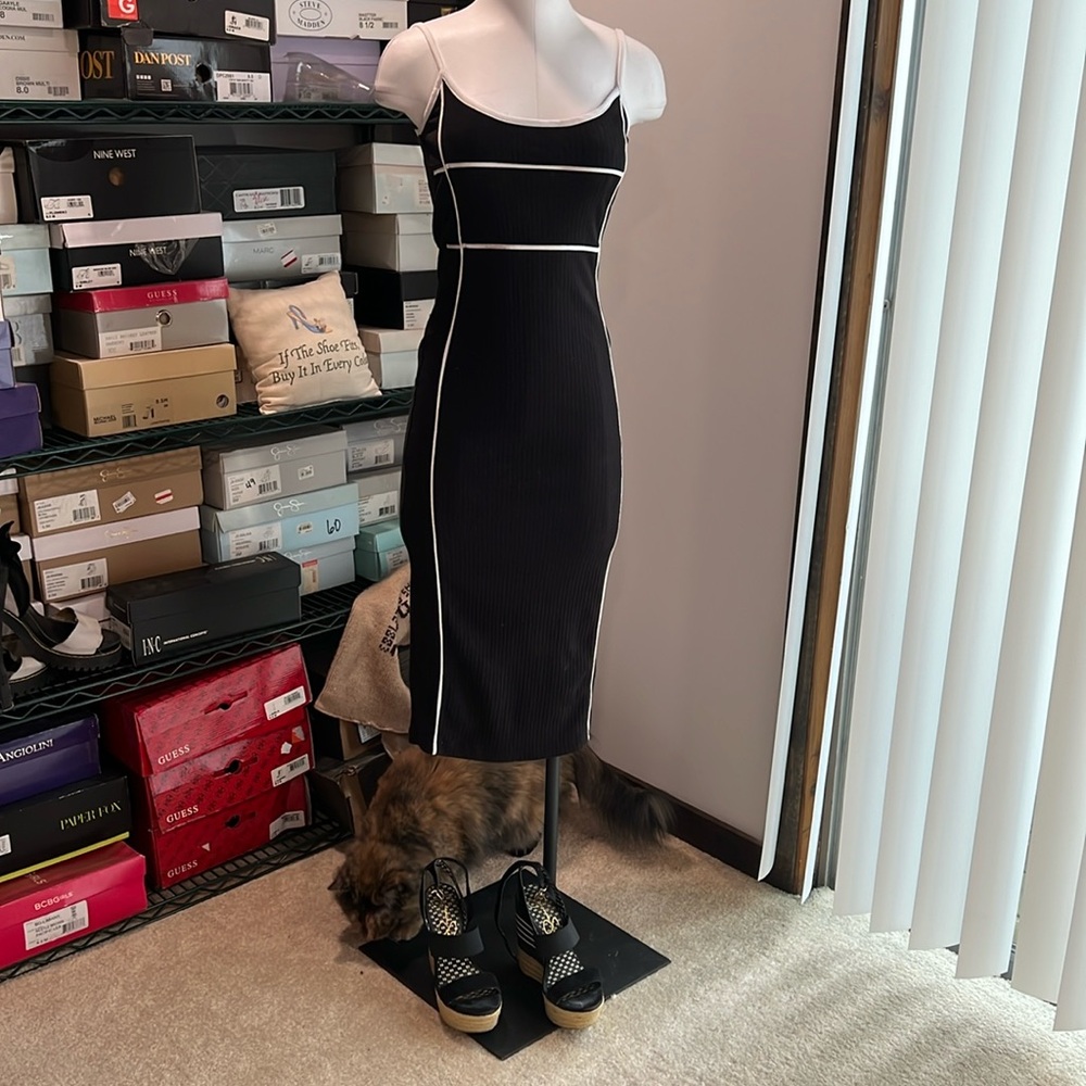 Misguided midi dress